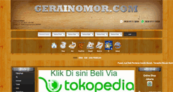 Desktop Screenshot of gerainomor.com
